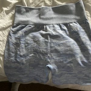 Blue Camo AYBL Spandex